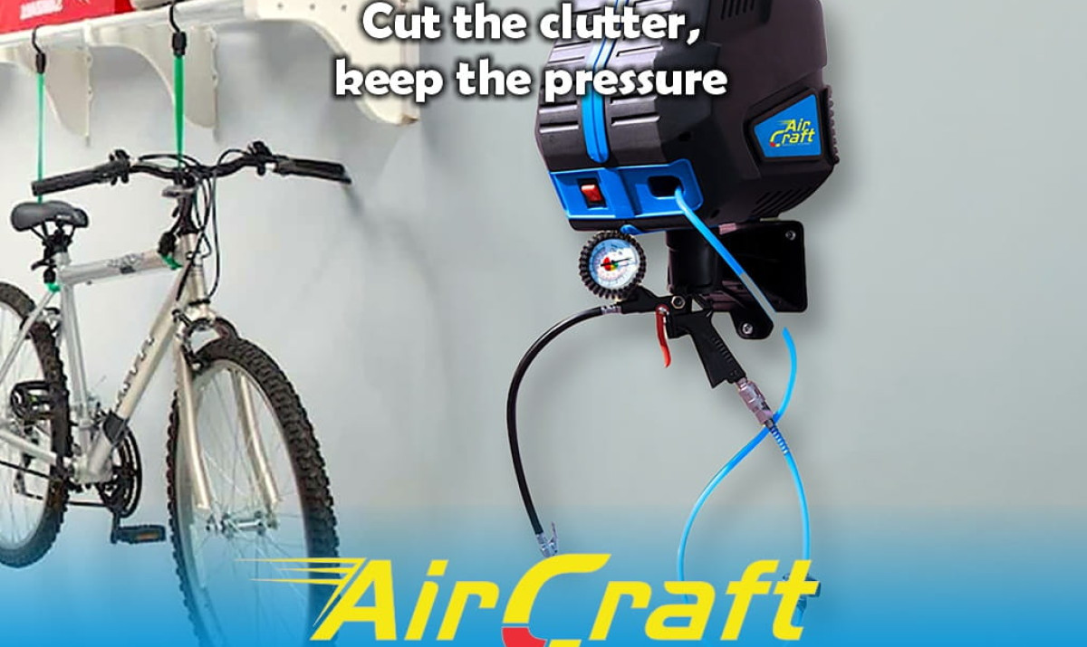 AirCraft SG HR1000 2-in-1 compressor & hose