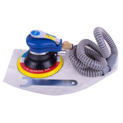 AIR ORBITAL SANDER 150MM HOOK AND LOOP WITH DUST EXTRACTION
