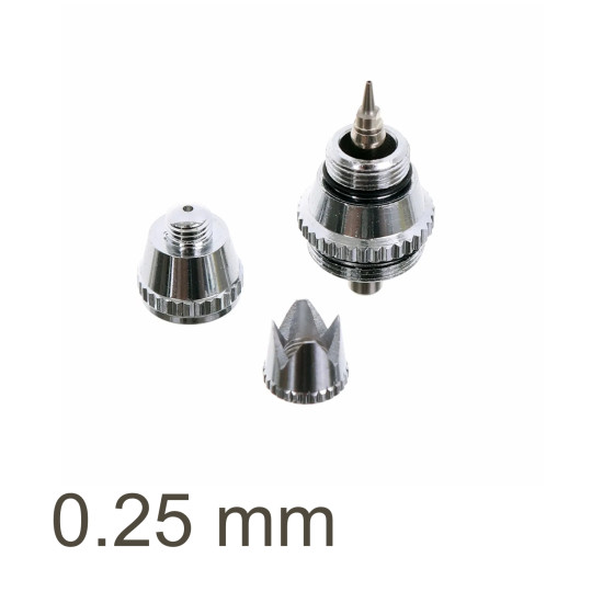 NOZZLE KIT FOR A180 AIRBRUSH 0.25MM NOZZLE KIT FOR A180 AIRBRUSH 0.25MM