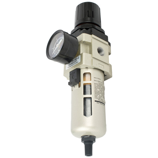 FILTER / REGULATOR 1/4' IN LINE WITH AUTO DRAIN FILTER / REGULATOR 1/4' IN LINE WITH AUTO DRAIN