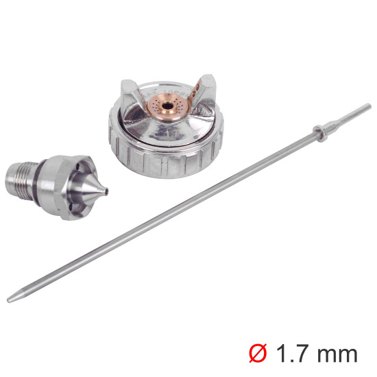 NOZZLE KIT 1.7MM FOR SG MP500 SPRAY GUN NOZZLE KIT 1.7MM FOR SG MP500 SPRAY GUN