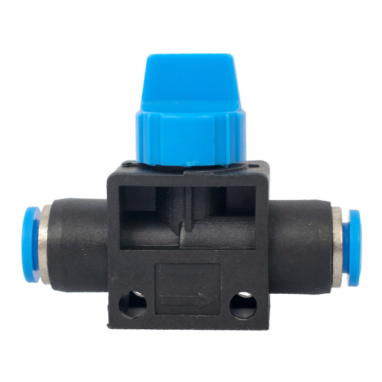 PU HOSE FITTING VALVE 6MM-6MM PU HOSE FITTING VALVE 6MM-6MM