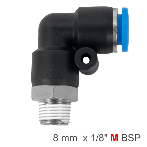 Aircraft Pushin fittings for tubing Elbows